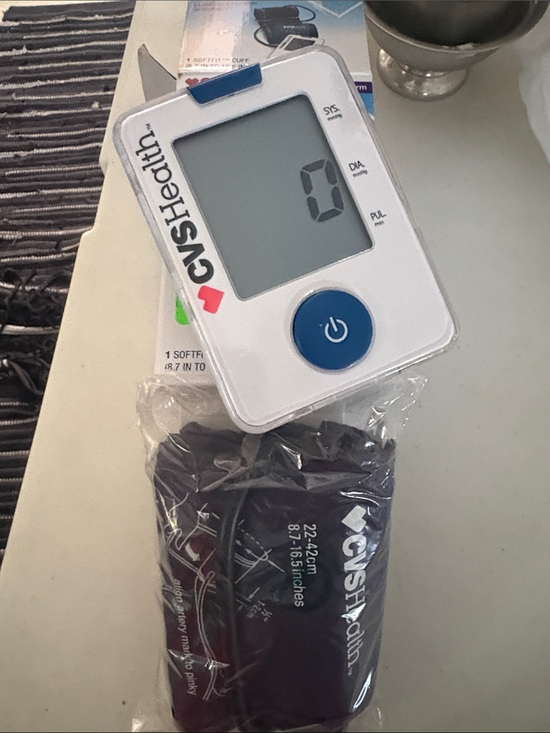 CVS Other - CVS Health White Digital Blood Pressure Monitor with Cuff